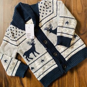 H&M Toddler Boy’s Patterned Cardigan Sweater
